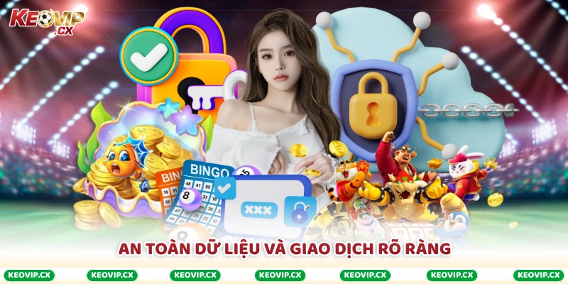 An toàn dữ liệu và giao dịch rõ ràng